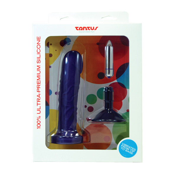 Tantus Silicone Goliath 7.2 Inch Vibrator With Suction Cup