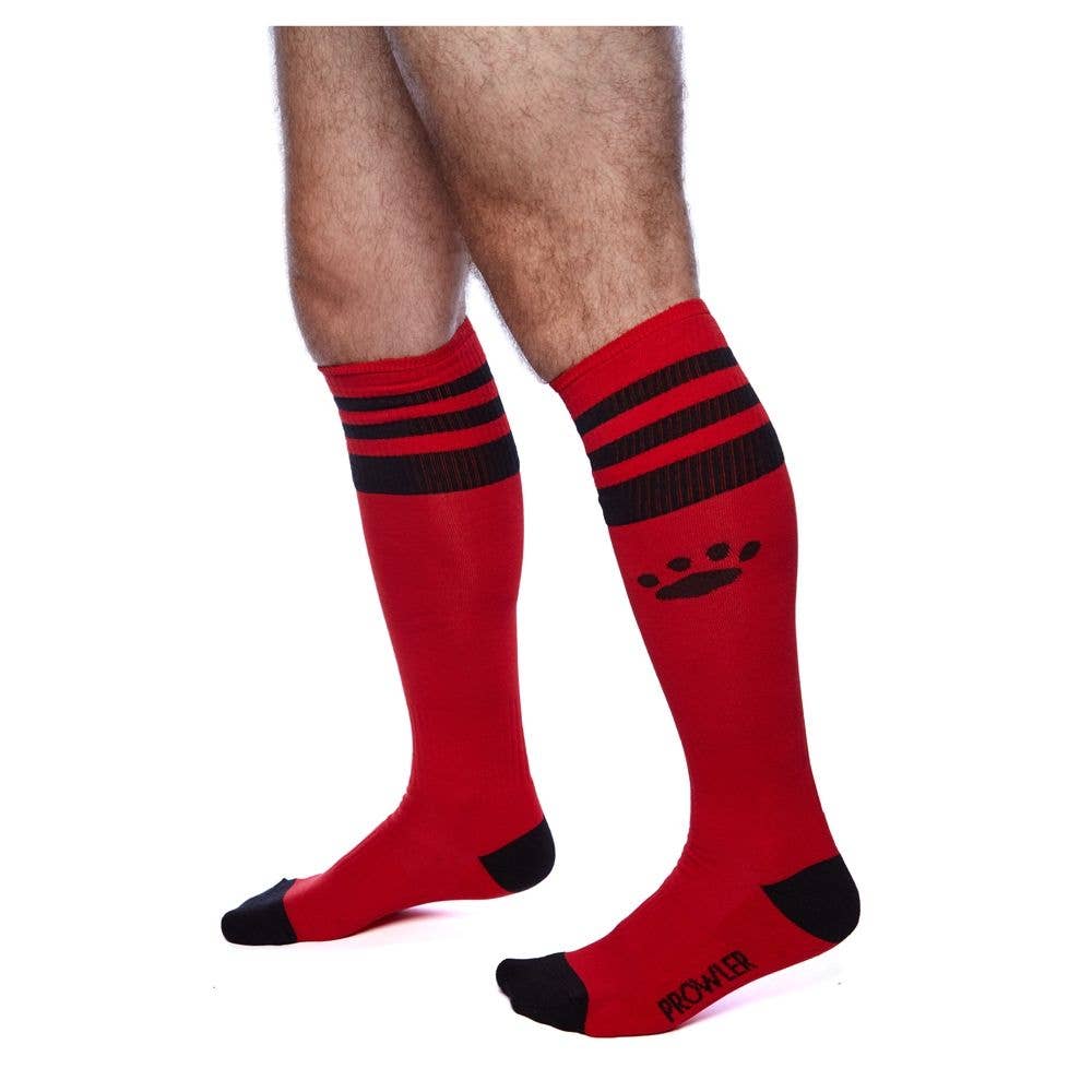 Prowler RED Football Socks