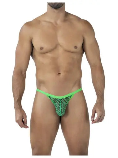 Cut4Men - Green Thong Panel