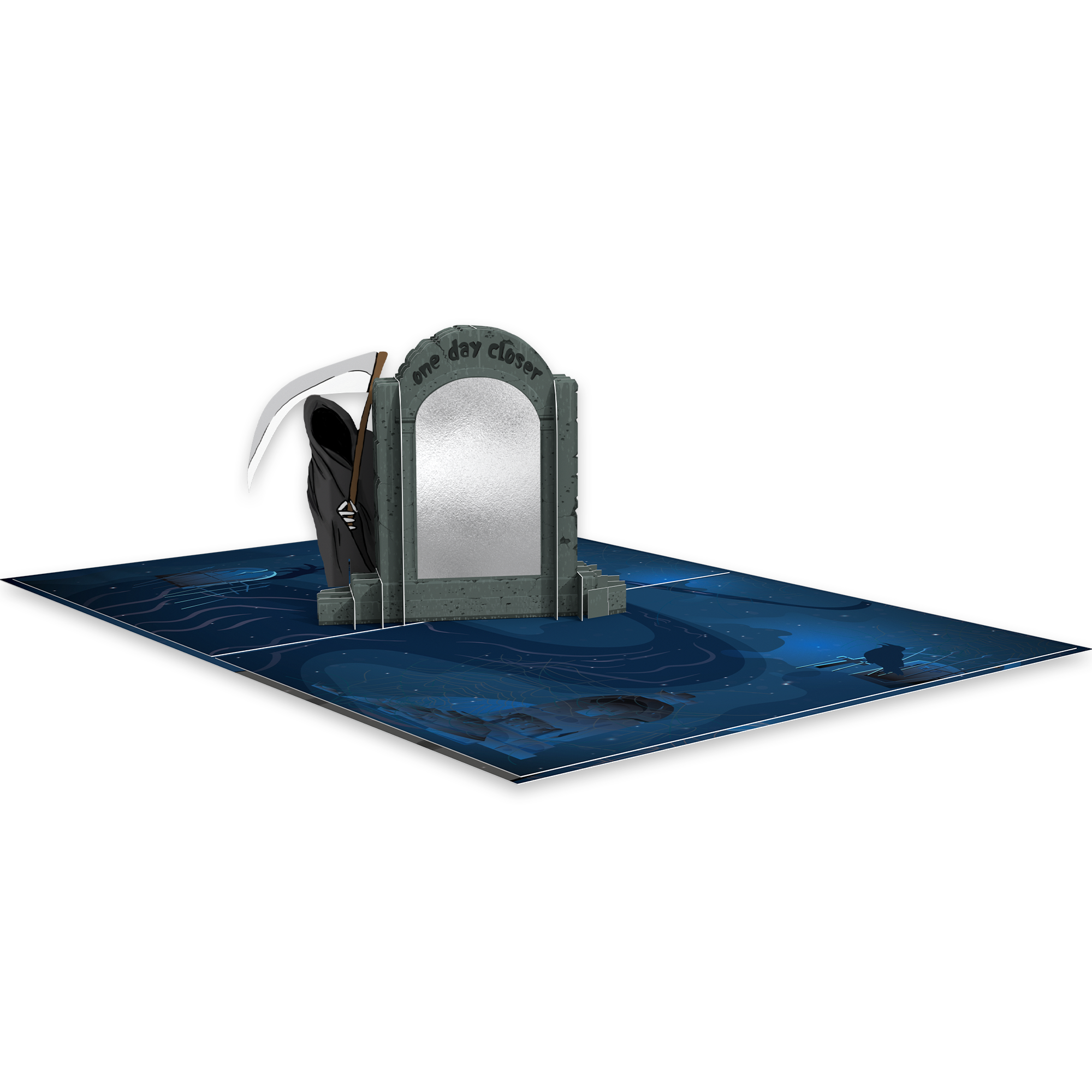 Dirty Pop - One Day Closer Funny 3D Birthday Card