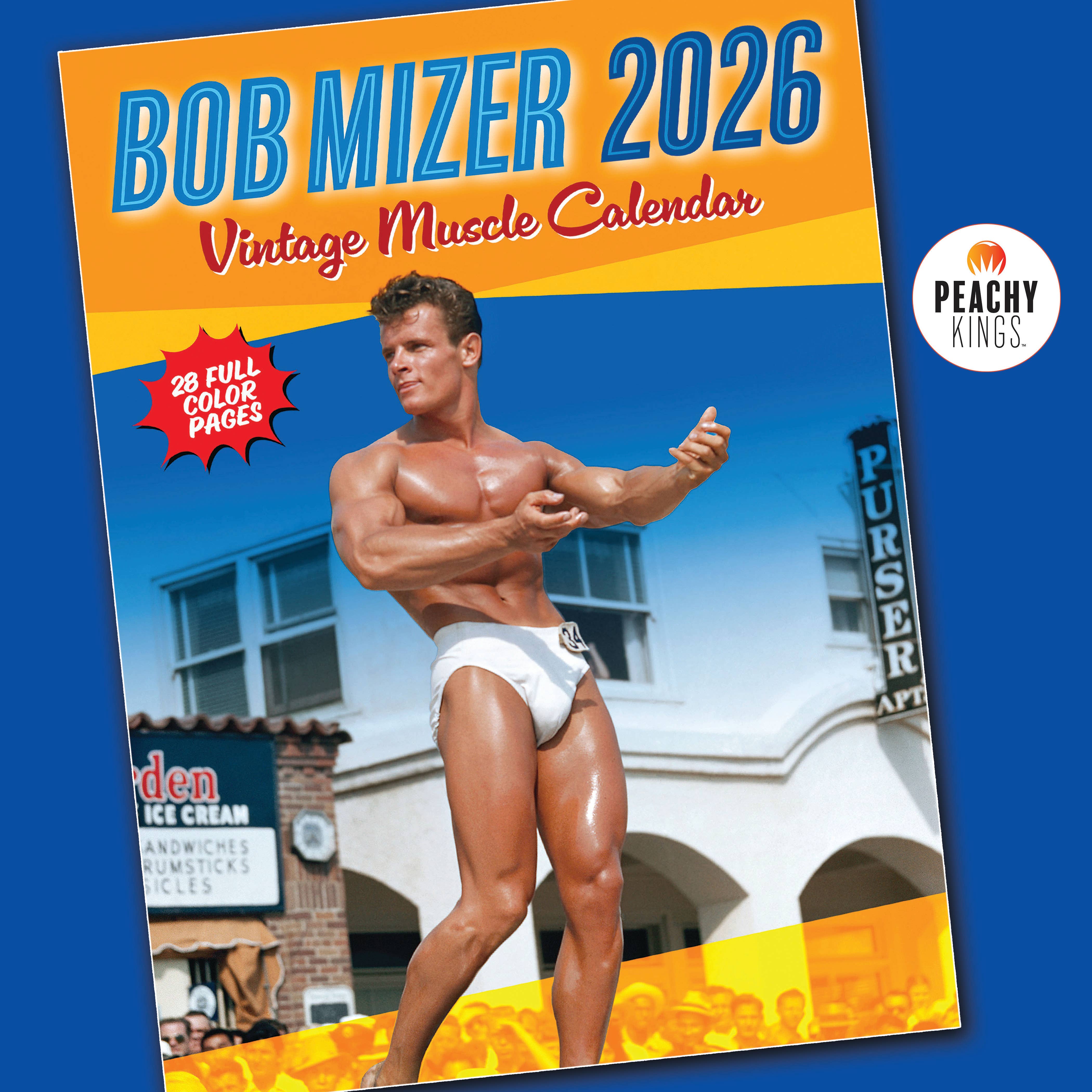 Bob Mizer Physique Pictorial  2026 Calendar  - PRESALE