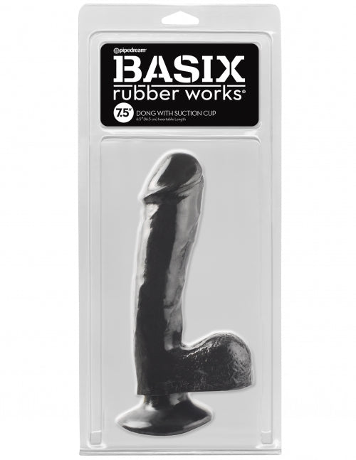 Basix - 7.5" Dong with Suction Cup