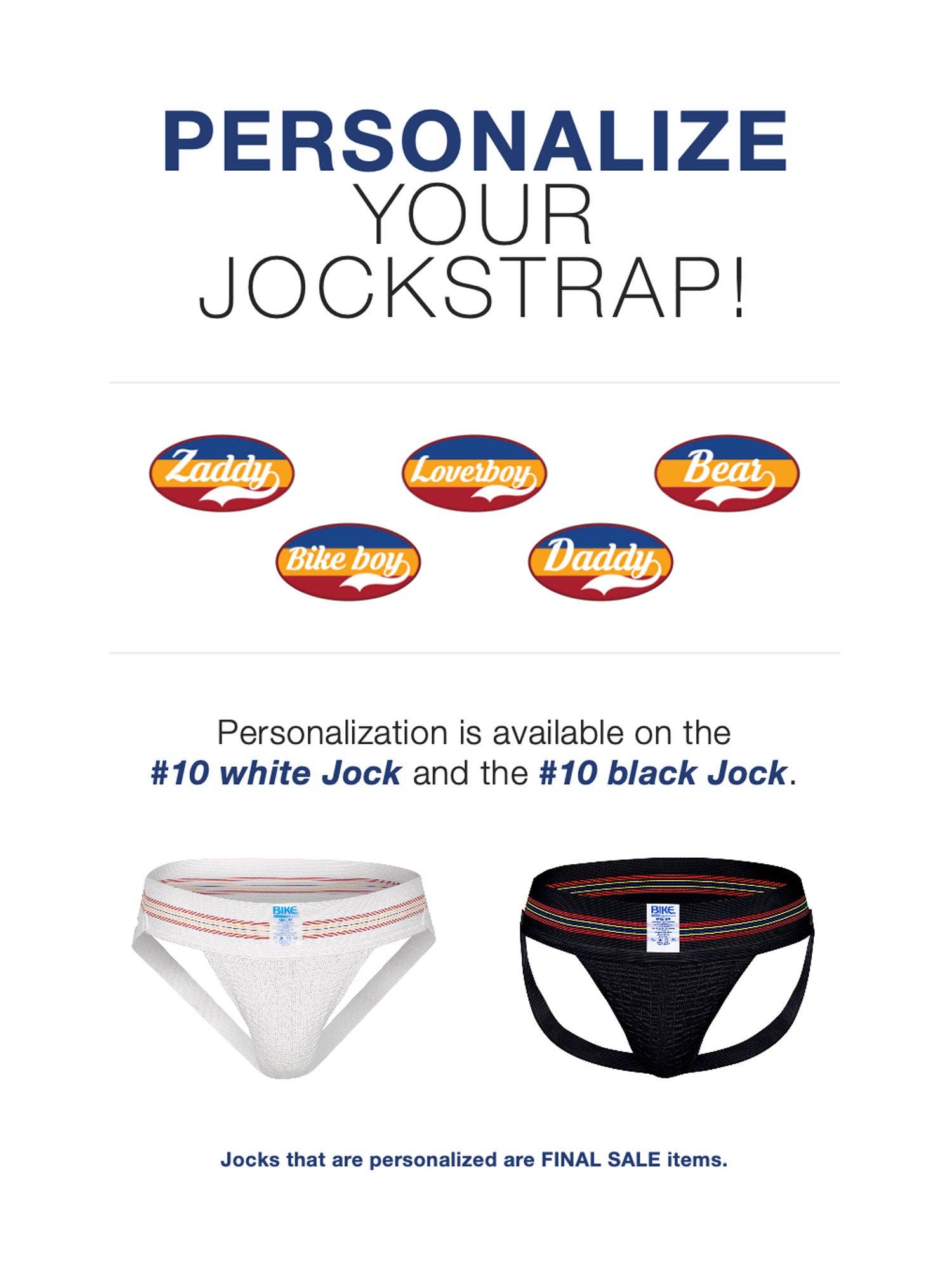 Bike - Original #10 Jockstrap