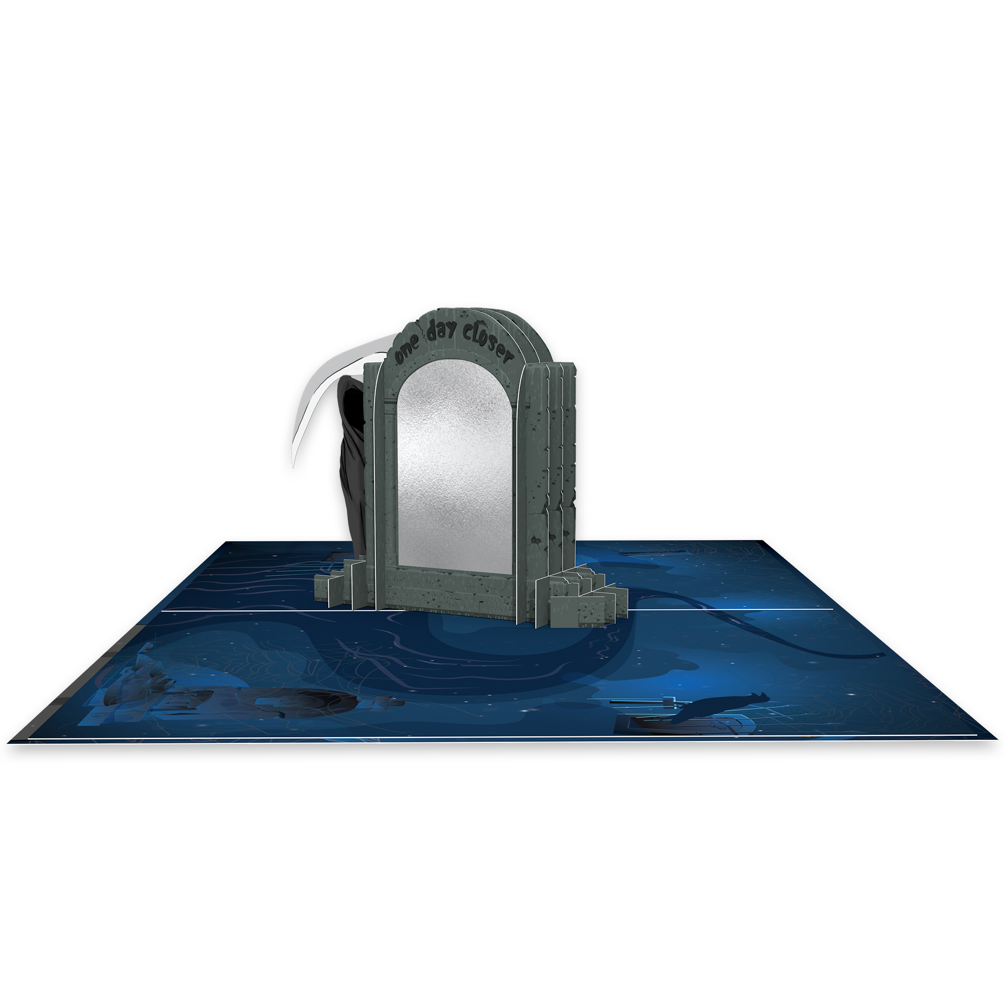 Dirty Pop - One Day Closer Funny 3D Birthday Card