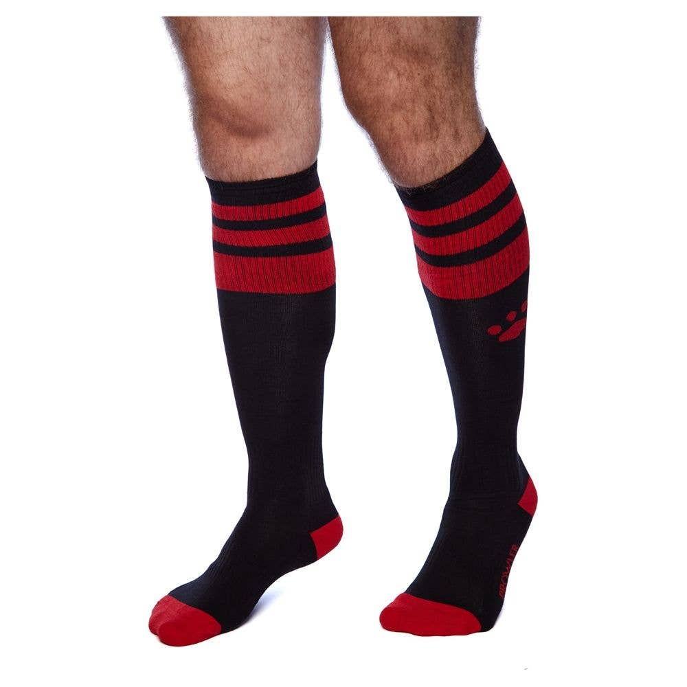 Prowler RED Football Socks