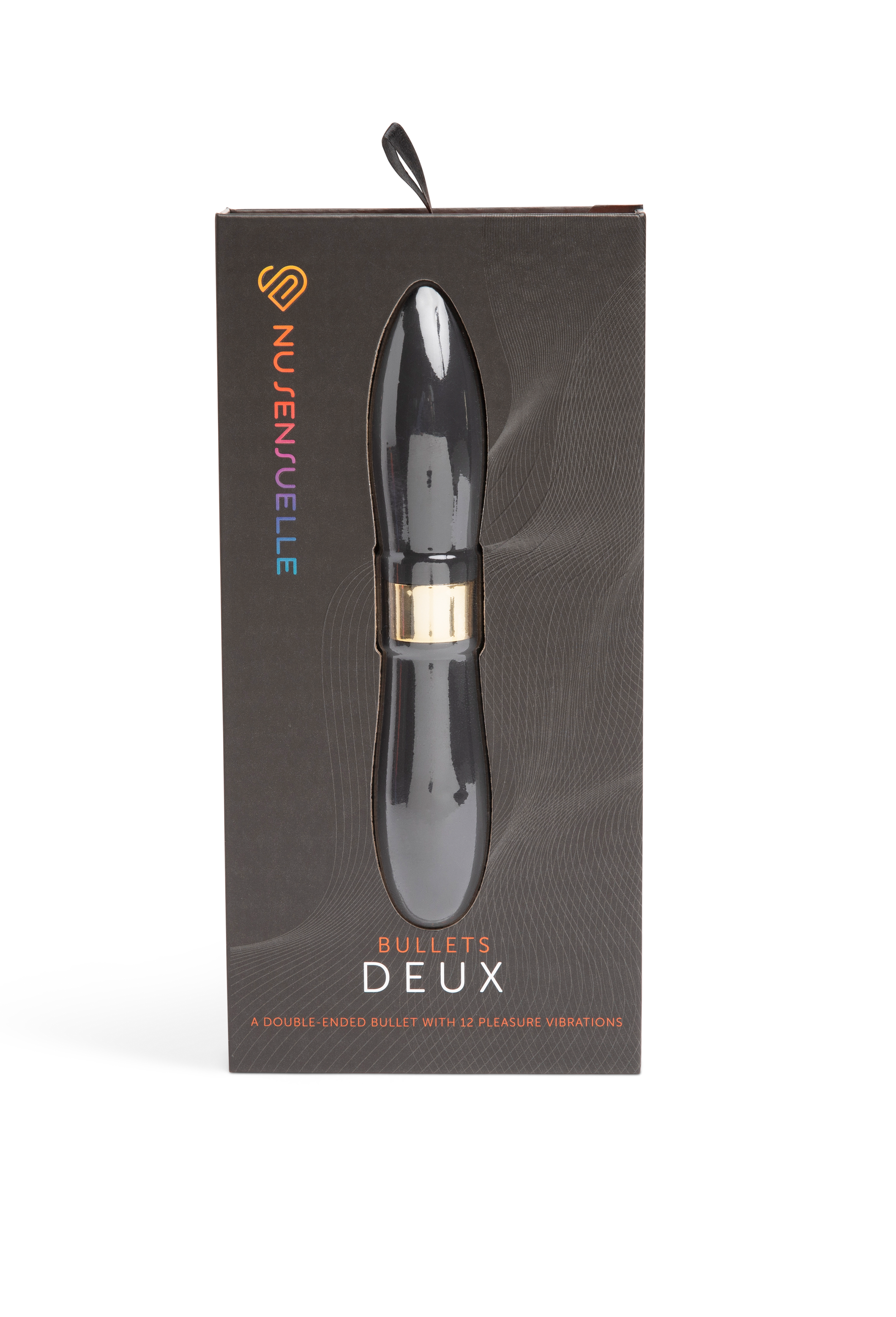 Nu Sensuelle DOUBLE ENDED DEUX BULLET - BLACK