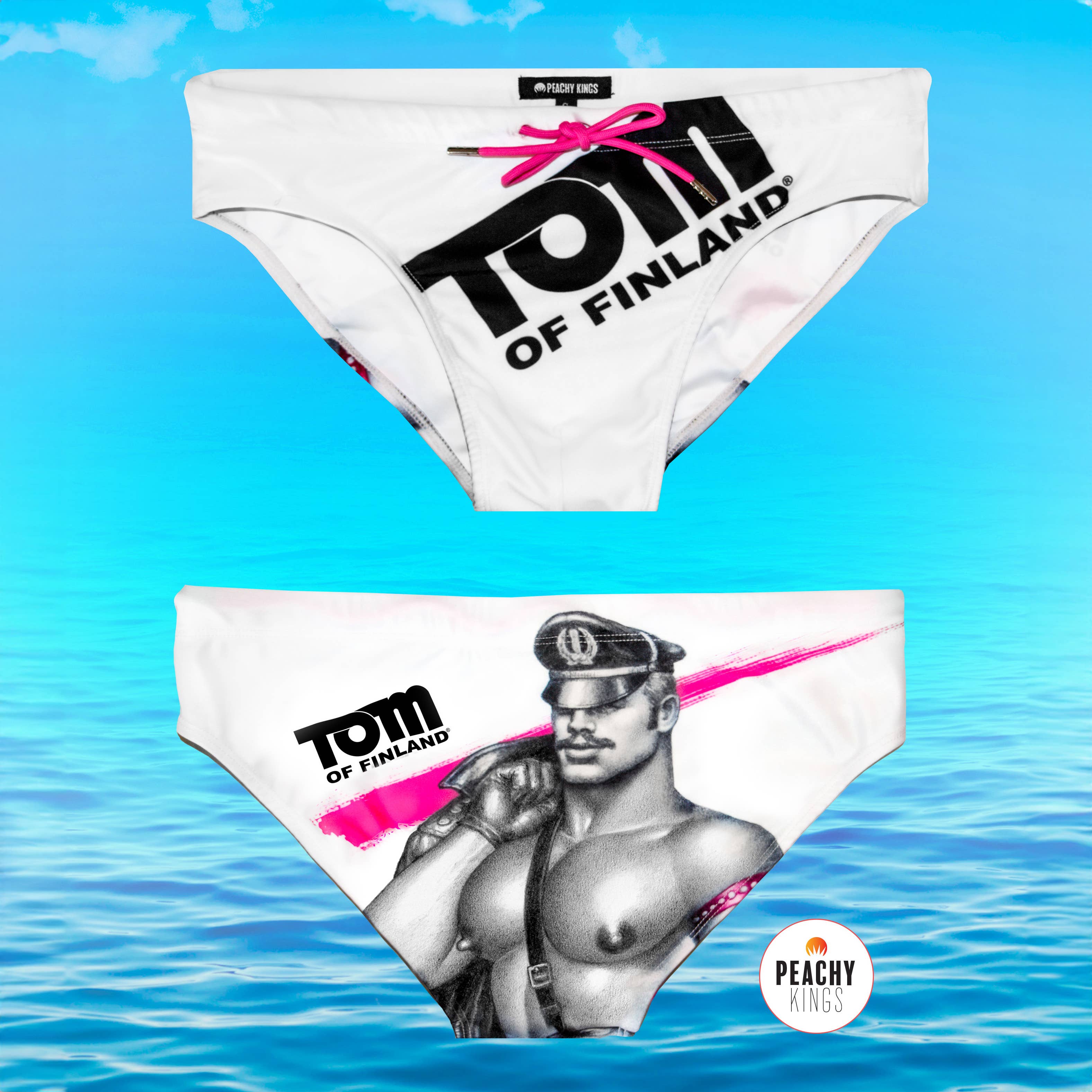 Tom of Finland "WHITE" Swim Brief