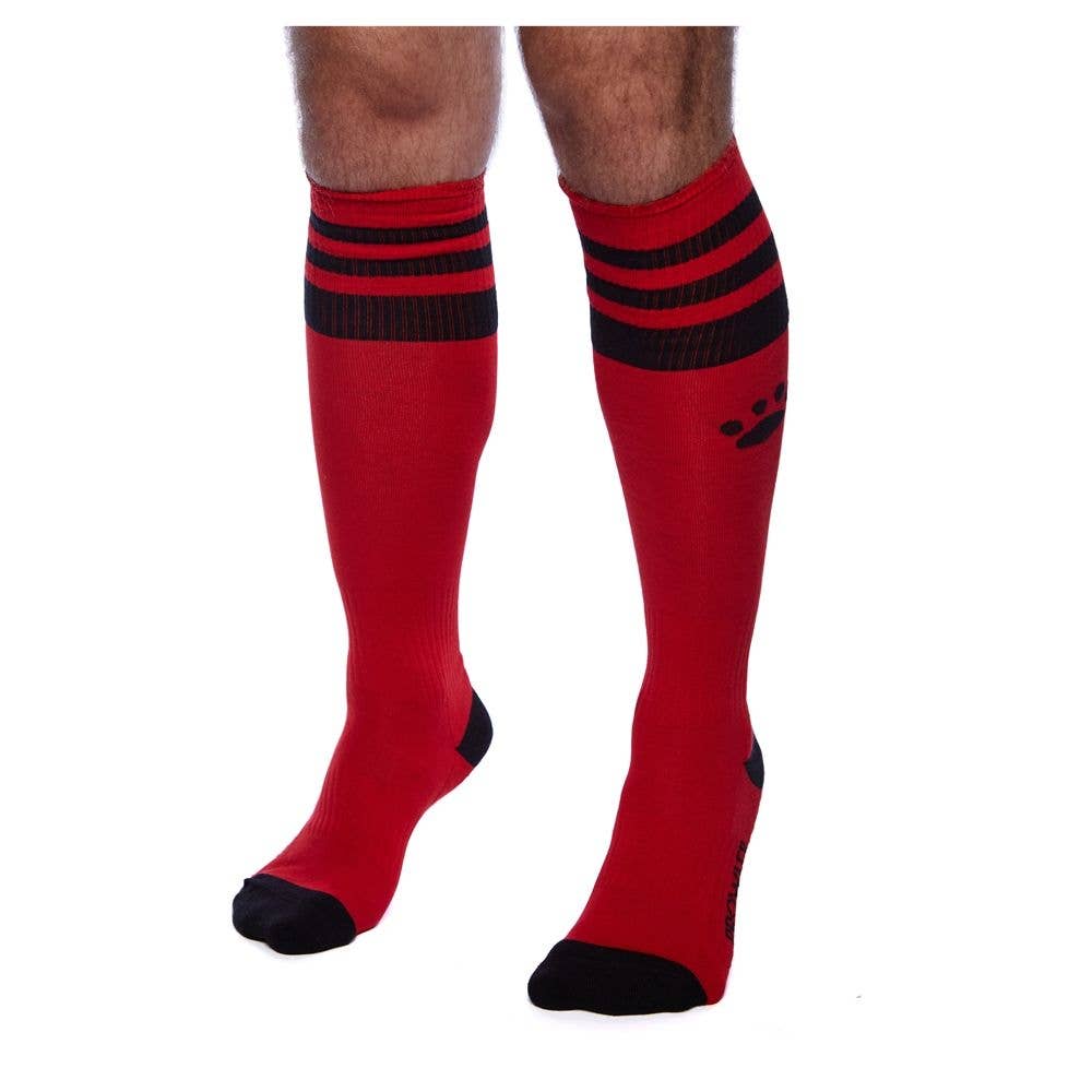 Prowler RED Football Socks