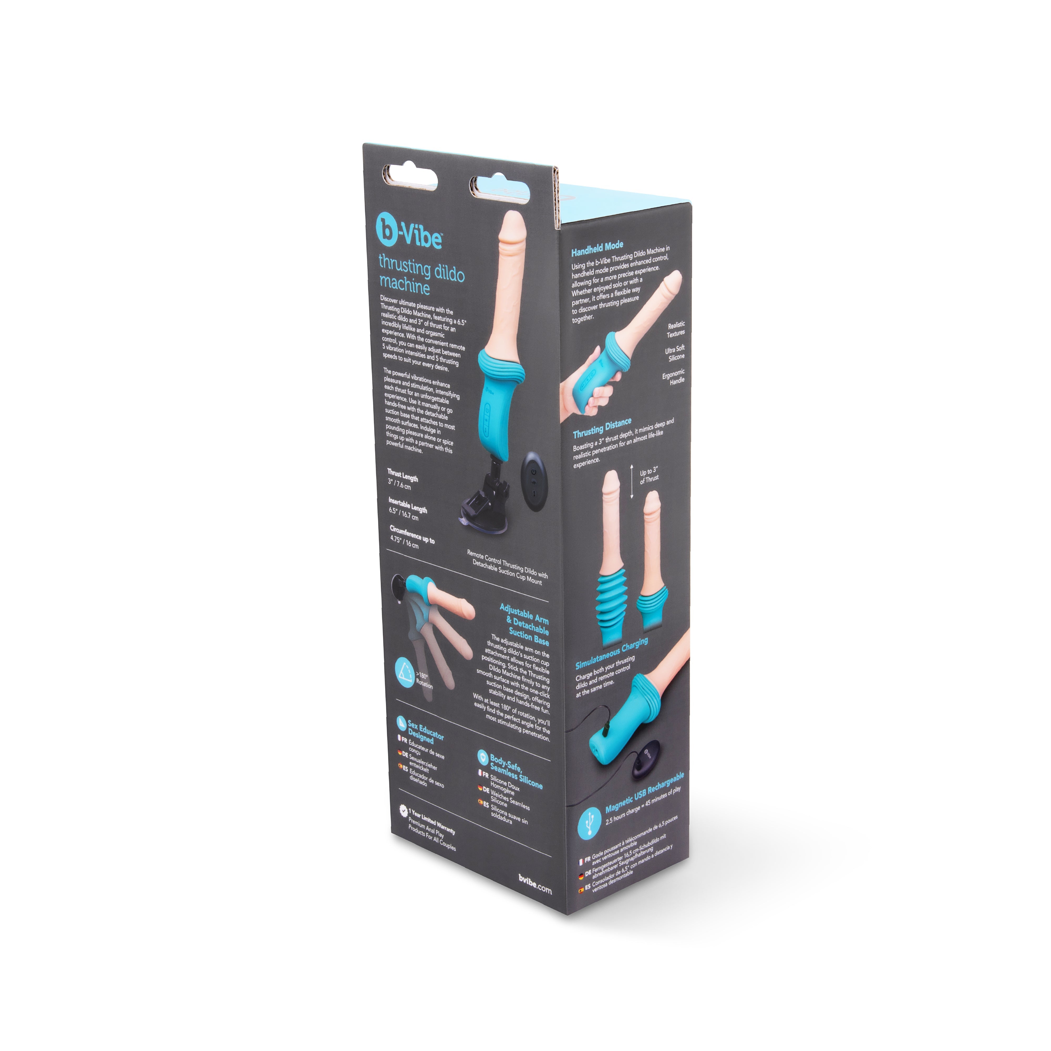 b-Vibe - Realistic Thrusting Dildo Machine