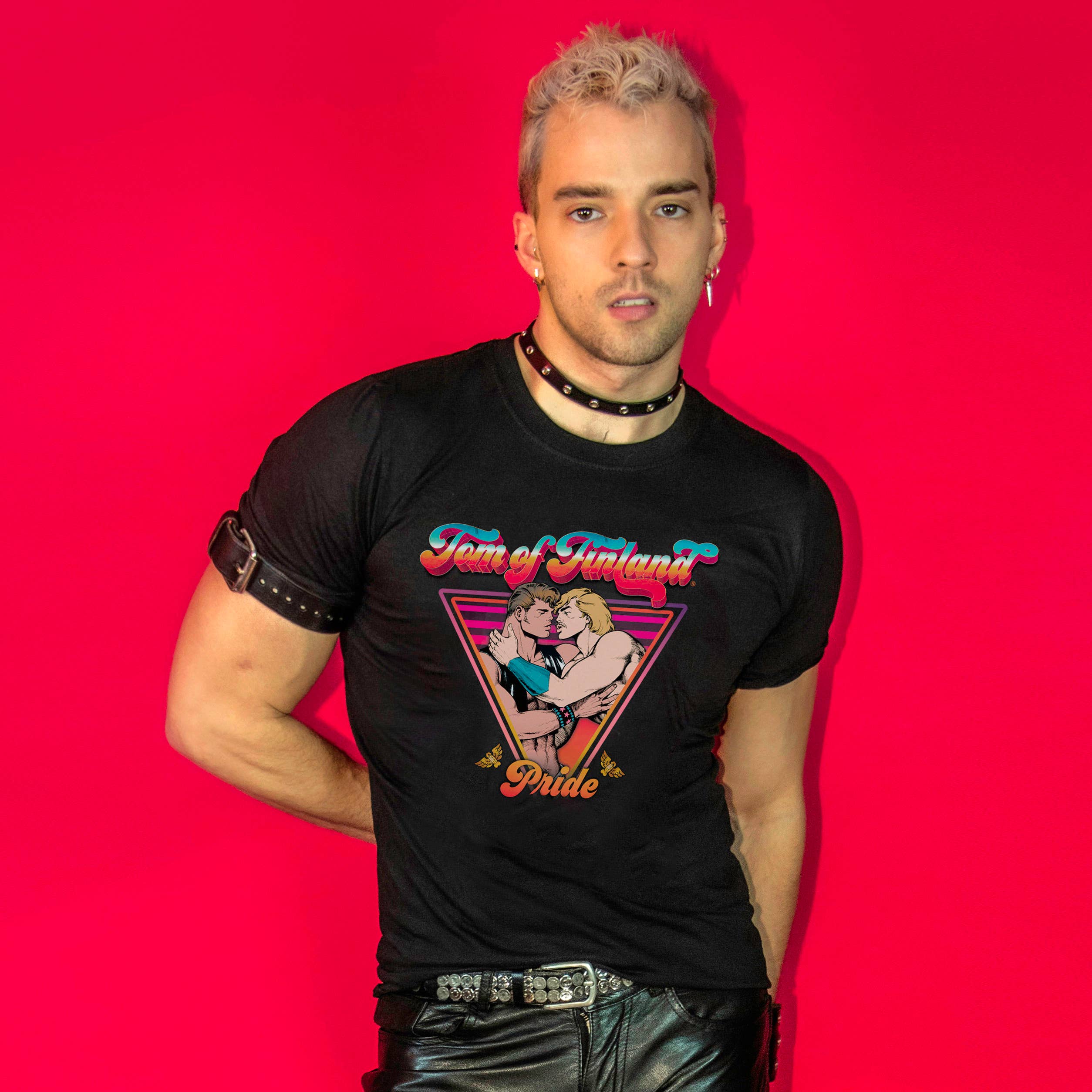 Tom of Finland "He-Man" PRIDE T-shirt  (gay, queer, Tee)