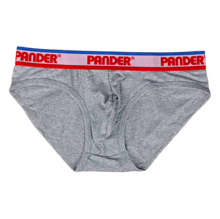 Pander - Athletic Grey Brief Small
