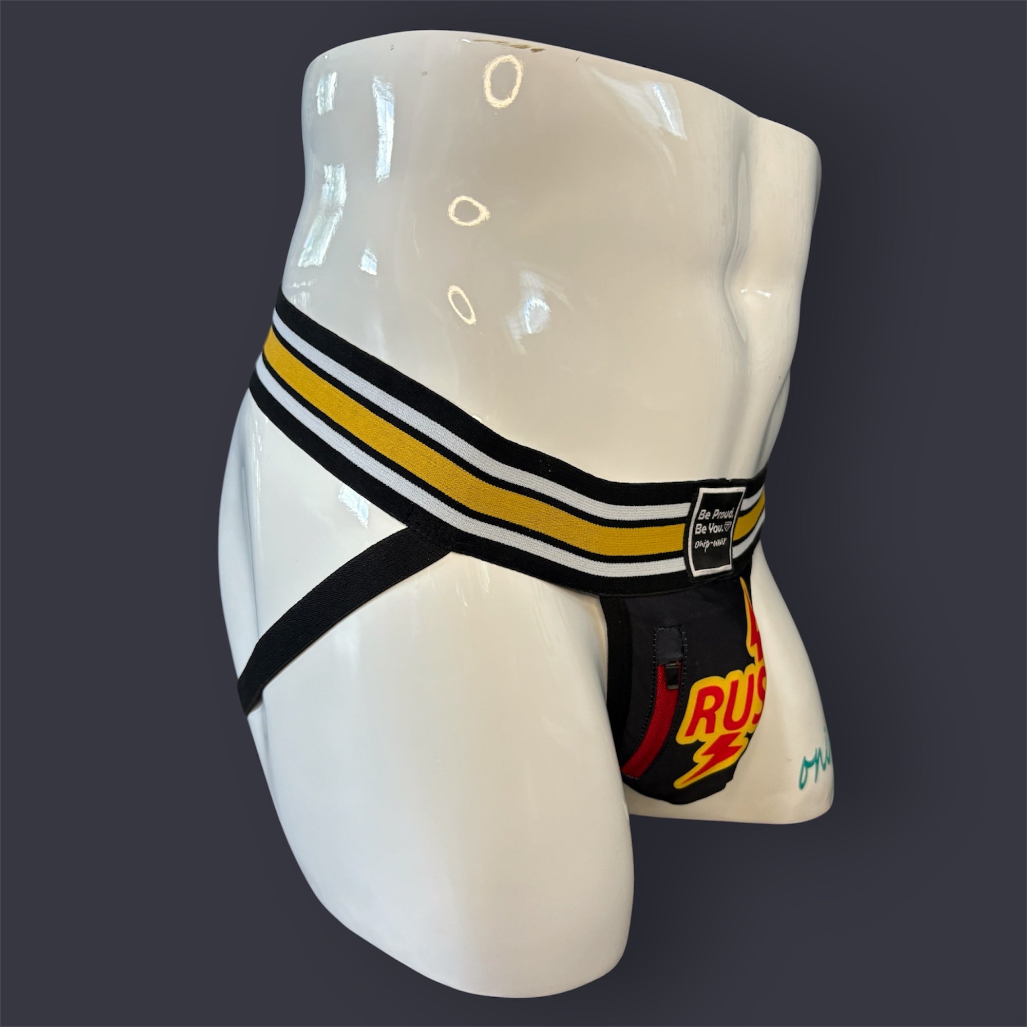 ONIP - Black Pocket Rush Jockstrap