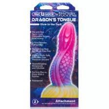 Vac-U-Lock X Fantasy Fuckers - Glow in the Dark Dragon's Tongue