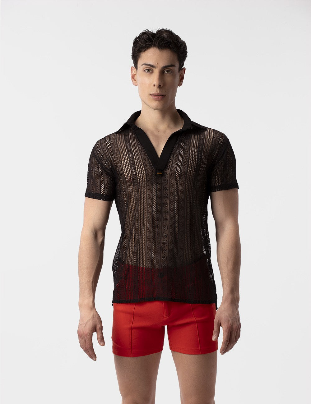 Barcode Berlin (MR) - Lace Polo Grigor