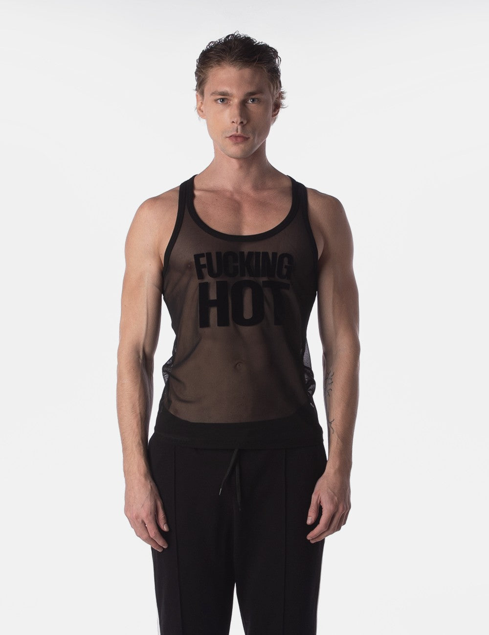 Barcode Berlin (MR) - Mesh Tank Top Fucking Hot