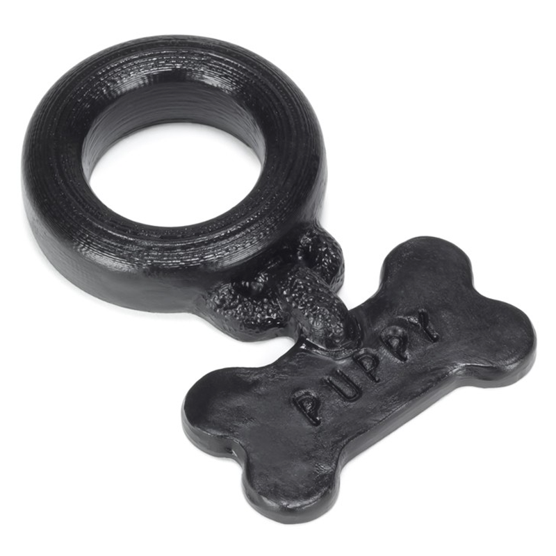 PUPPY, cockring, BLACK