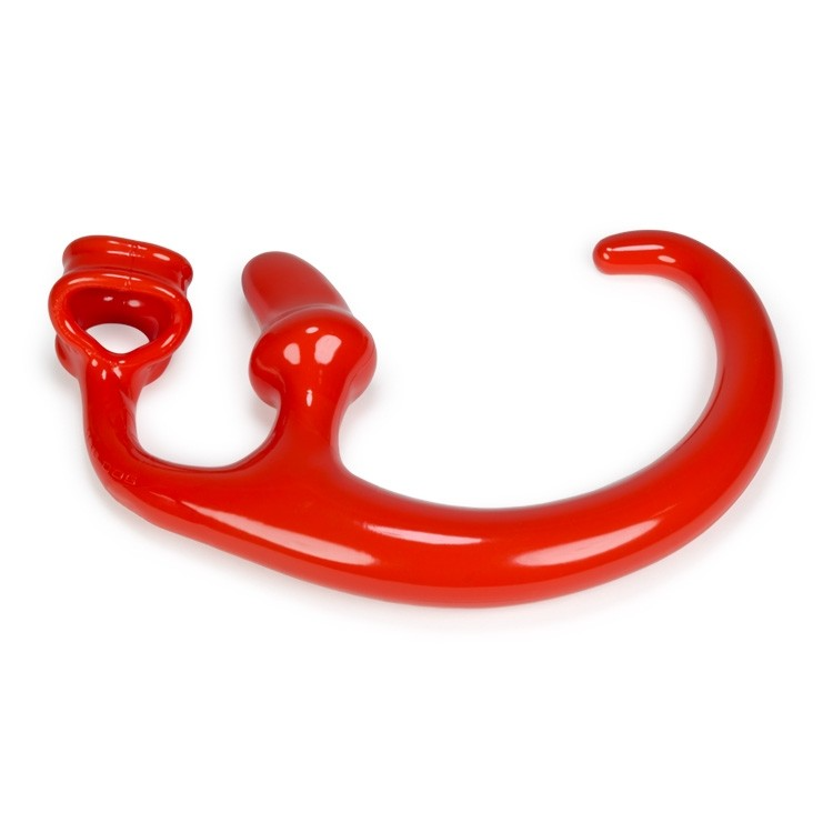 Oxballs - ALIEN TAIL, butt plug + sling, RED Oxballs - ALIEN TAIL, butt plug + sling, RED