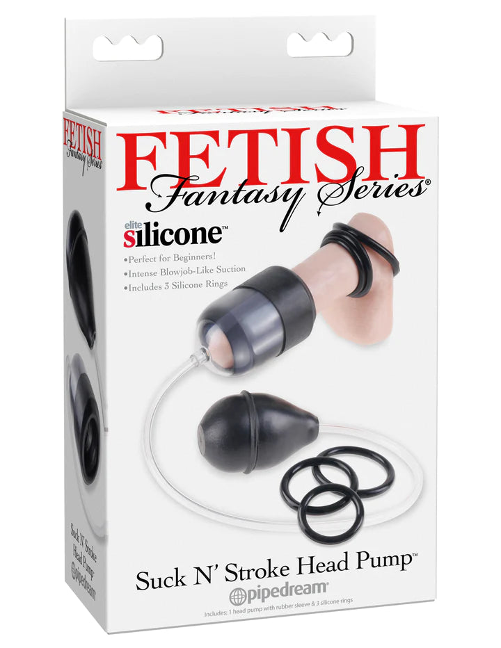 Fetish Fantasy Series Suck N' Stroke Head Pump