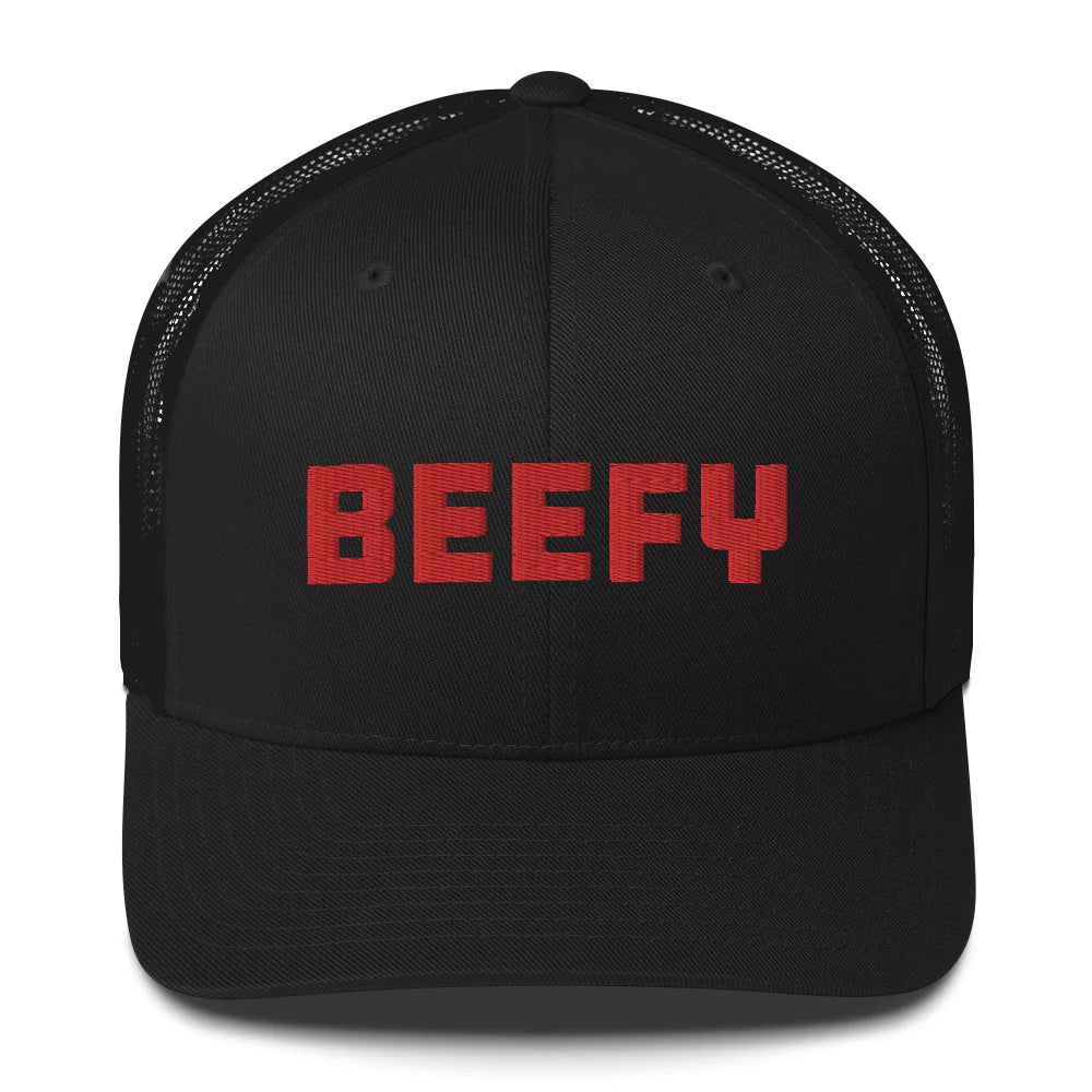 Beefy Boy Holiday Snap Back Hat- Black