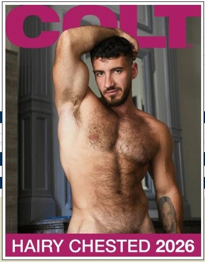 Colt Calendar - Hairy Chested 2026