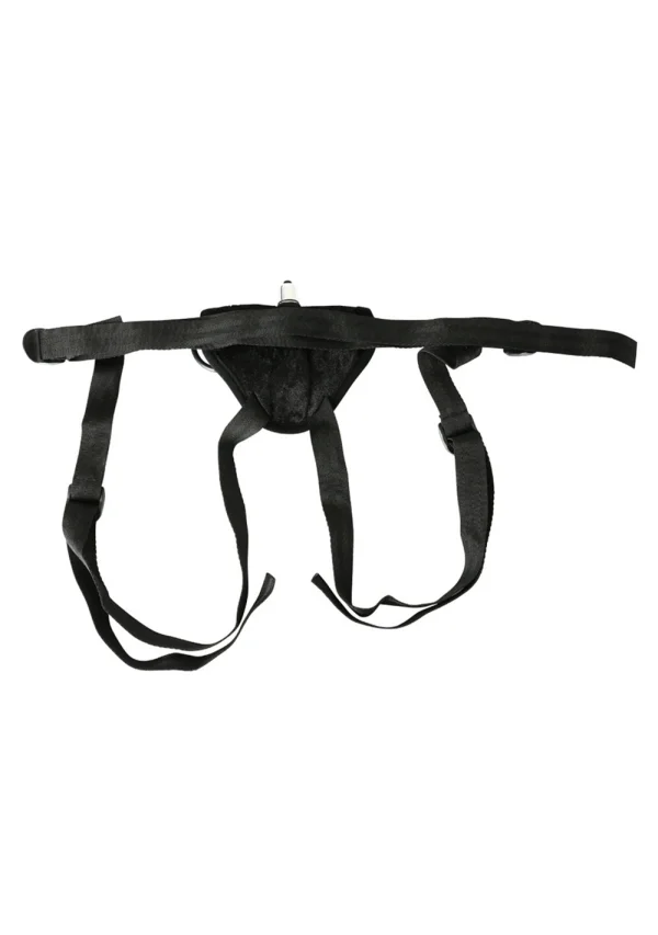 Vibrating Velvet Strap On