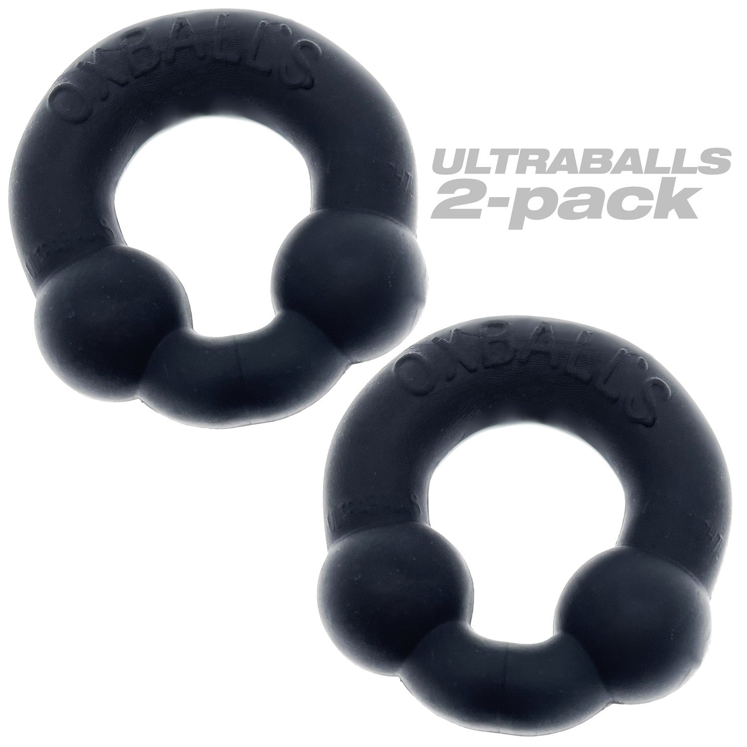 Oxballs - ULTRABALLS, 2-pack cockring - PLUS+SILICONE special edition - NIGHT