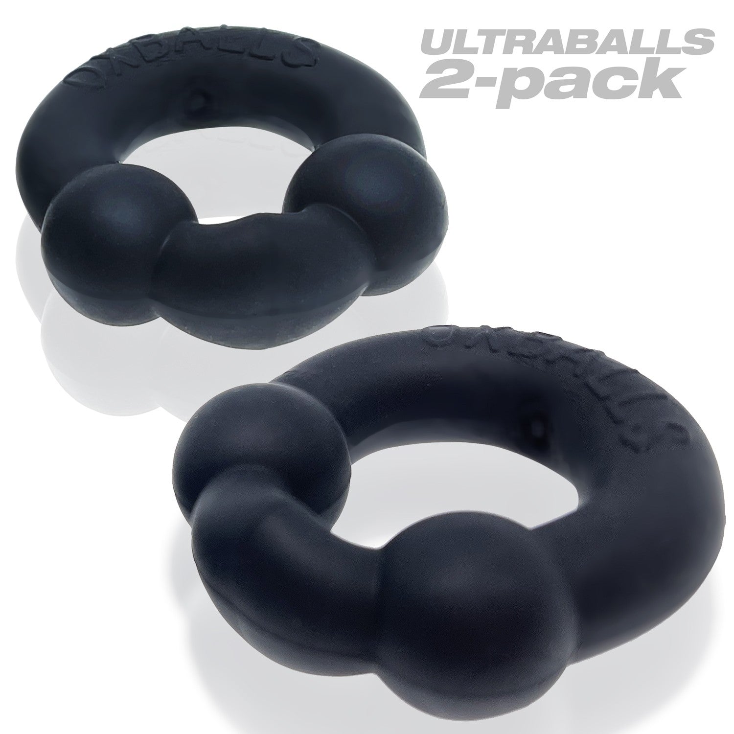 Oxballs - ULTRABALLS, 2-pack cockring - PLUS+SILICONE special edition - NIGHT
