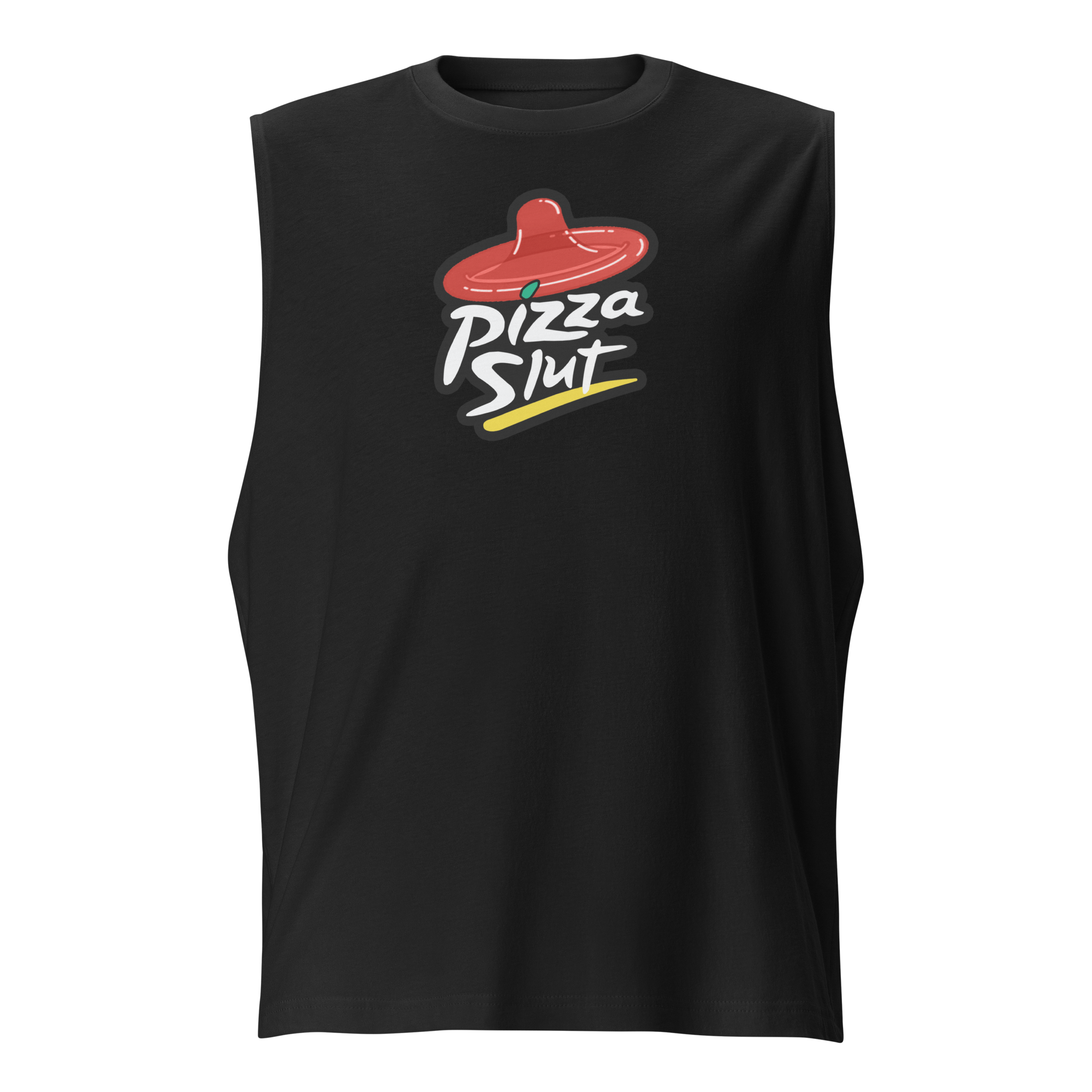 SLAY TEES CANADA - PIZZA SLUT MUSCLE TANK